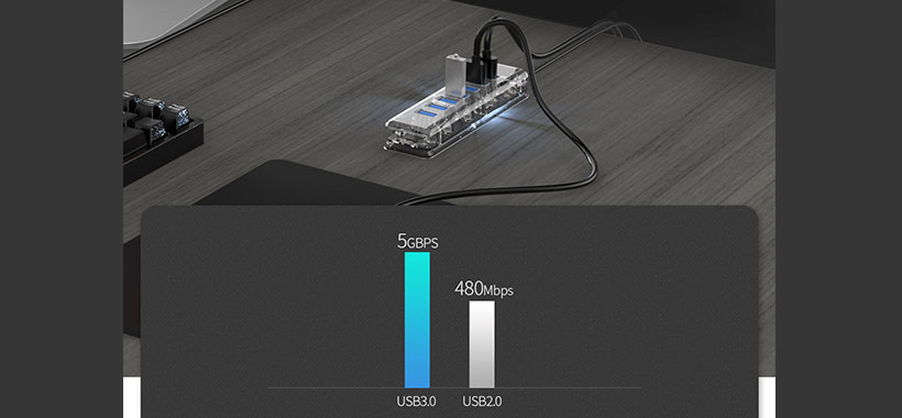 هاب USB اوریکو مدل F7U-U3