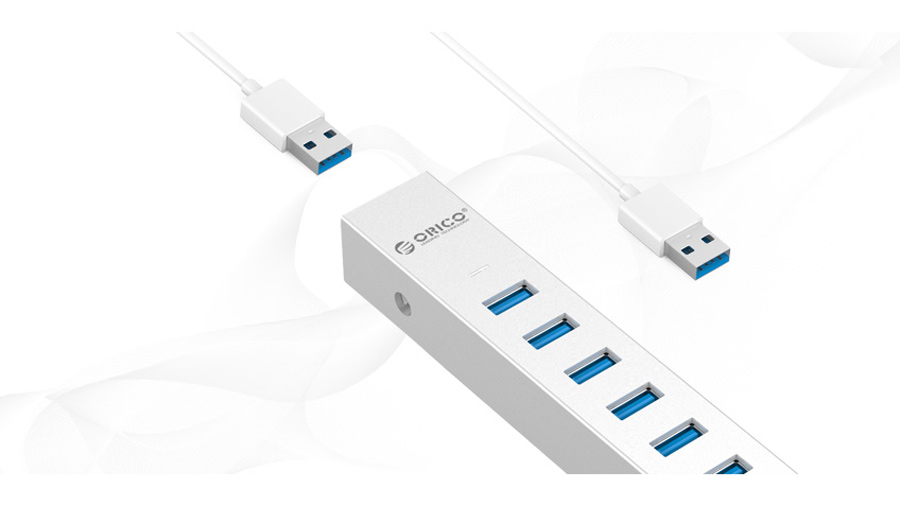 هاب یو اس بی 7 پورت اوریکو Orico ASH7-U3 7Port USB3.0 HUB
