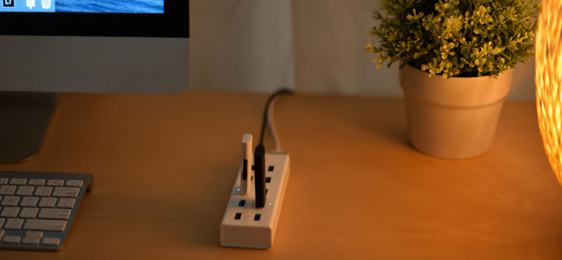 هاب یوگرین مجهز به نشانگر LED