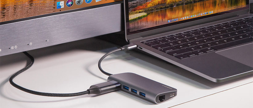 هاب یو اس بی تایپ سی مومکس Momax Onelink All-In-1 Type-C Hub