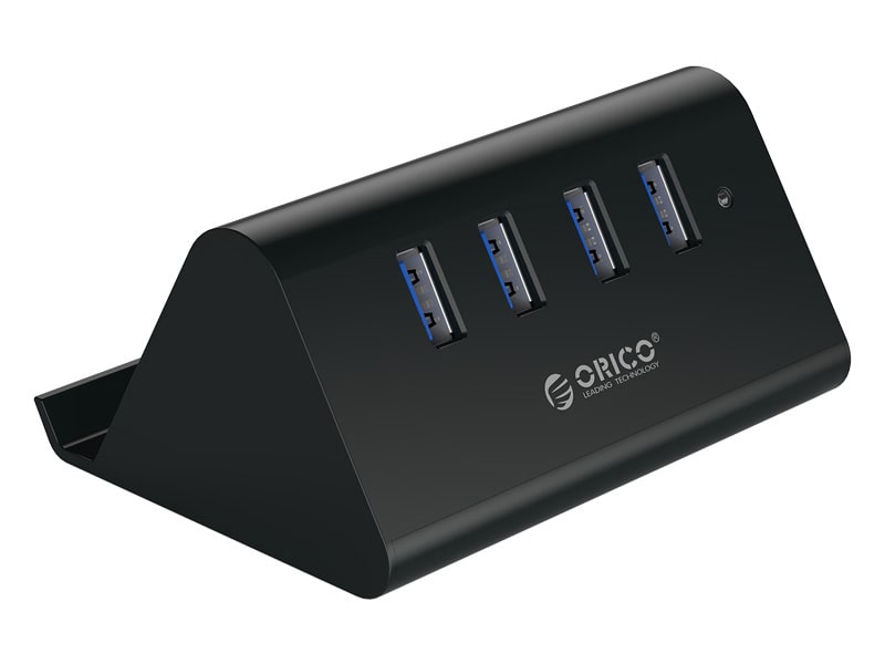 هاب ۴ پورت اوریکو ORICO SHC-U3 4 Port USB3.0 HUB with Phone & Tablet Stander