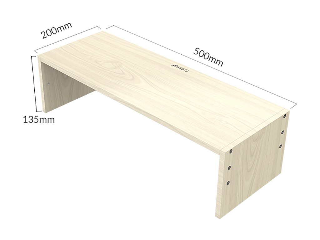پایه نگهدارنده مانیتورچوبی اوریکو با ارتفاع 135 میلی متر مدل MSR-01