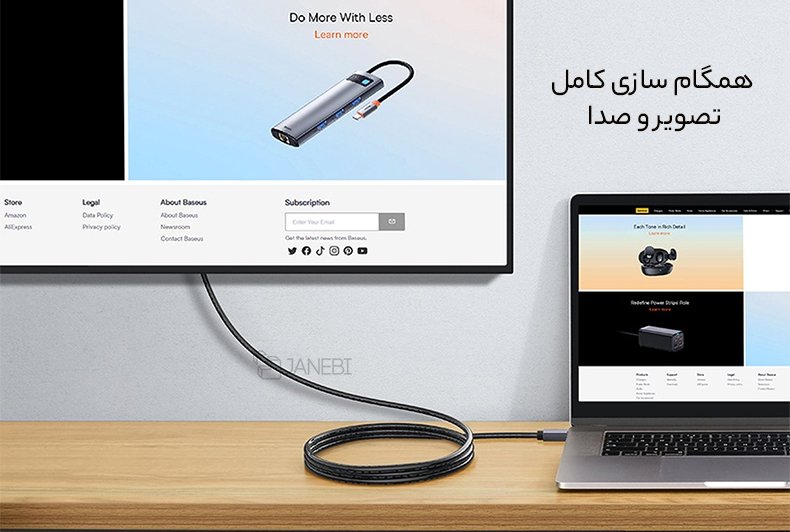 اچ‌دی‌ام‌آی متصل به لپ تاپ