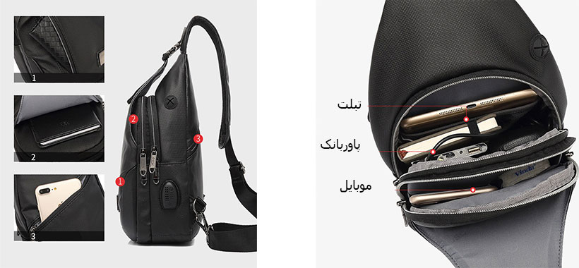 کوله تک بند پوسو PS-323