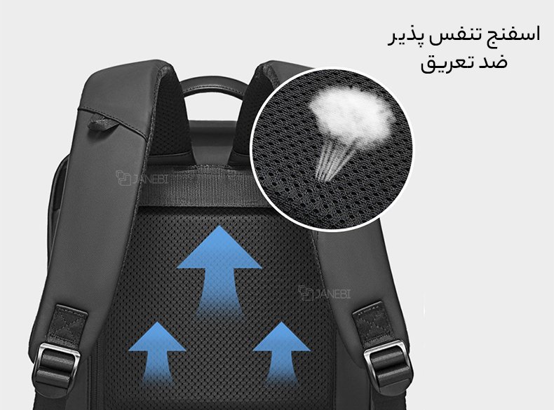 طراحی تنفس‌پذیر کوله پشتی