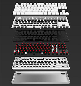 کیبورد شیائومی Xiaomi Yuemi MK01 Keyboard
