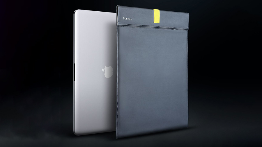 کیف چرمی مخصوص مک بوک بیسوس Baseus Traction Computer Bag