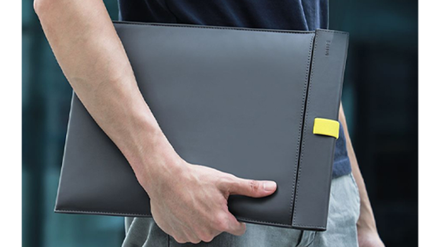 کیف چرمی مخصوص مک بوک بیسوس Baseus Traction Computer Bag دارای طراحی زیبا