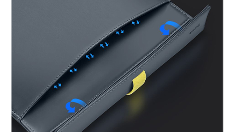 کیف چرمی مخصوص مک بوک بیسوس Baseus Traction Computer Bag بسیار نازک