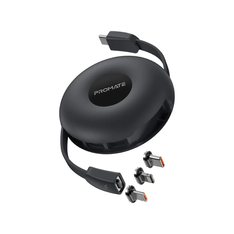 کابل تبدیل مغناطیسی USB-C به USB-C/ microUSB / لایتنینگ پرومیت طول 1 متر مدل QUIVER.BLACK_67fe6d93db77f.jpeg کابل تبدیل مغناطیسی USB-C به USB-C/ microUSB / لایتنینگ پرومیت طول 1 متر مدل QUIVER.BLACK_67fe6d93db77f.jpeg