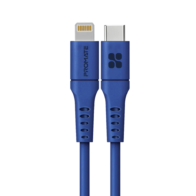 کابل USB-C به لایتنینگ شارژ سریع پرومیت به طول 1.2 متر مدل POWERLINK-120.BLUE_67fe6dc69ec46.jpeg کابل USB-C به لایتنینگ شارژ سریع پرومیت به طول 1.2 متر مدل POWERLINK-120.BLUE_67fe6dc69ec46.jpeg