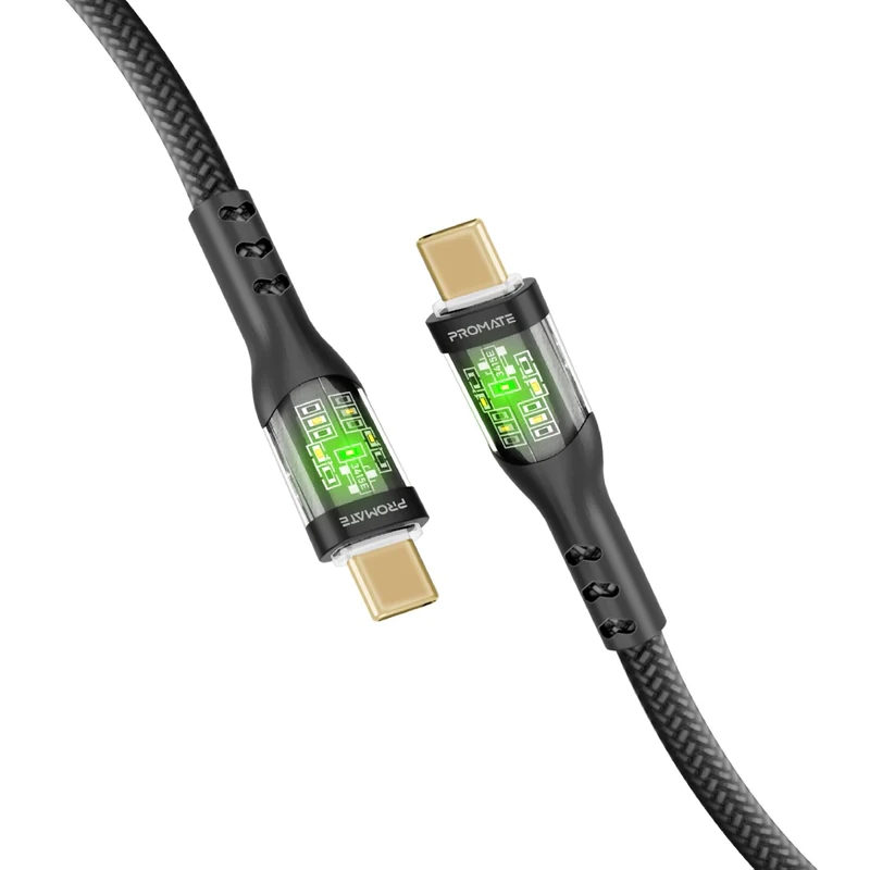 کابل USB-C به USB-C شارژ سریع پرومیت مدل TRANSLINE-CC.BLACK به طول 1.2 متر_67fe6c0cbdebe.jpeg کابل USB-C به USB-C شارژ سریع پرومیت مدل TRANSLINE-CC.BLACK به طول 1.2 متر_67fe6c0cbdebe.jpeg