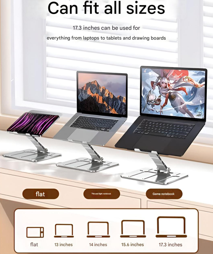 سازگاری گسترده استند لپ تاپ